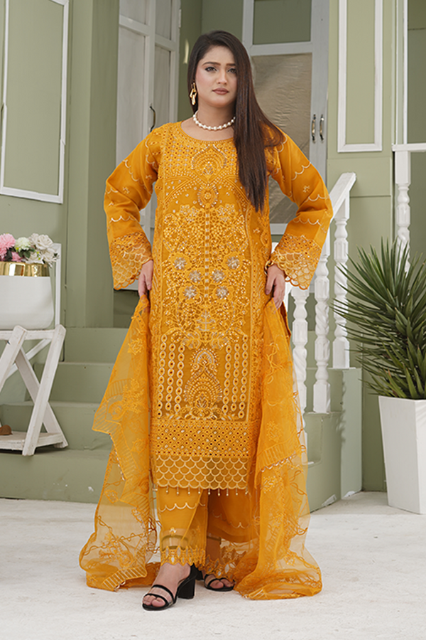 Golden Marigold 3-Piece Pret