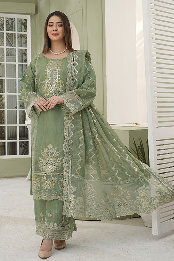 Olive Grace  3-Piece Pret